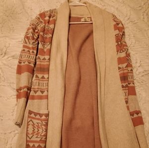 Yet Again Ikat Print Cardigan Size S